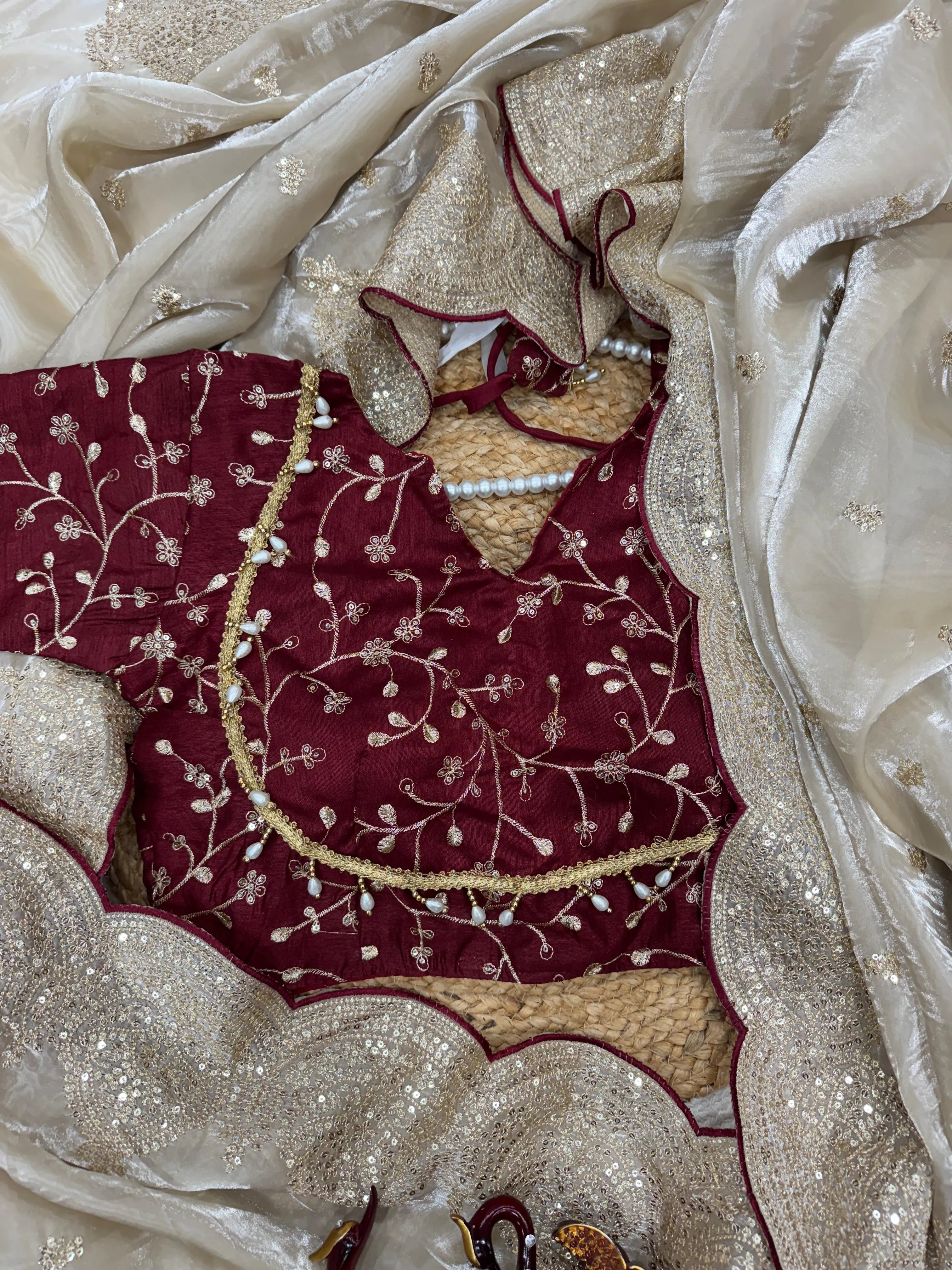 Satin Banglory Silk Premium Saree - Image 4 in Surat